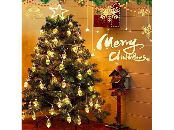 ASKJDT 10 Bulbs Christmas Decor