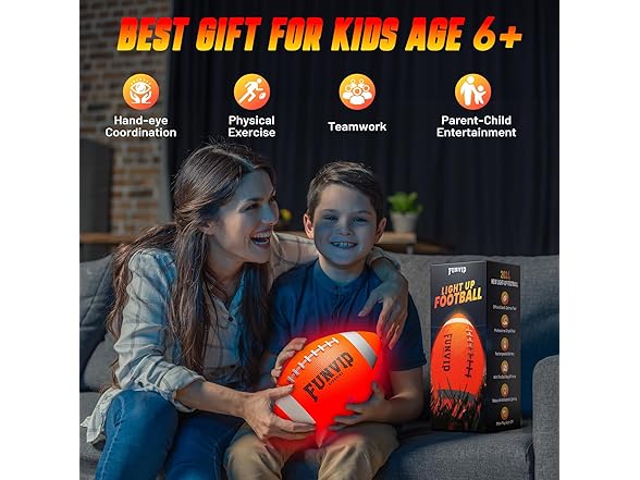 Funvip Glow in The Dark Football