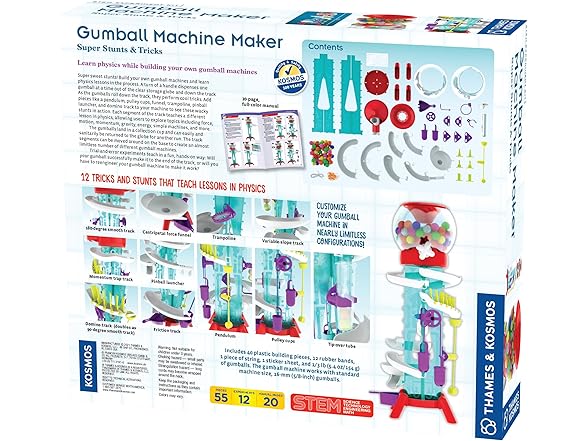Thames and Kosmos Gumball Machine Maker
