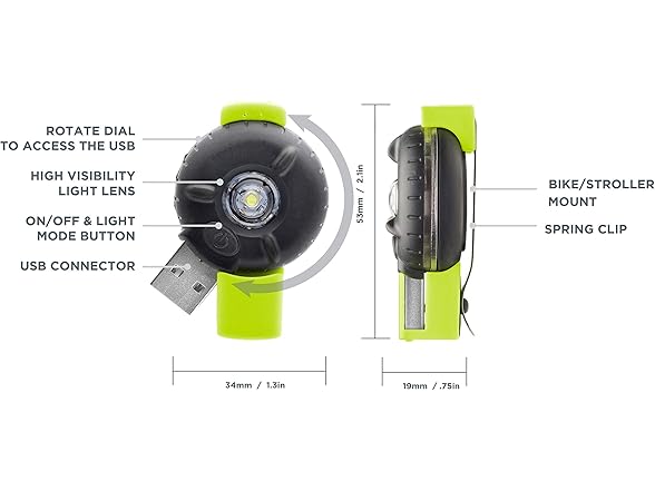Delta Cycle Safety Light