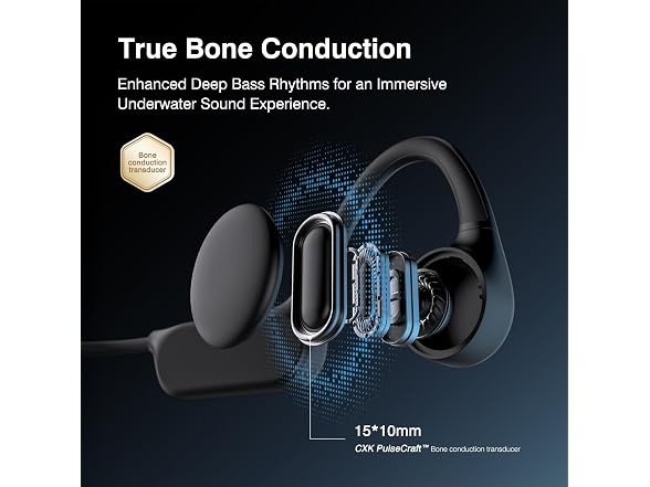 CXK Bone Conduction Headphones IPX8