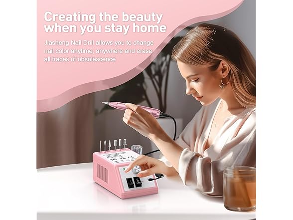 JIASHENG Nail Drill, 20000rpm