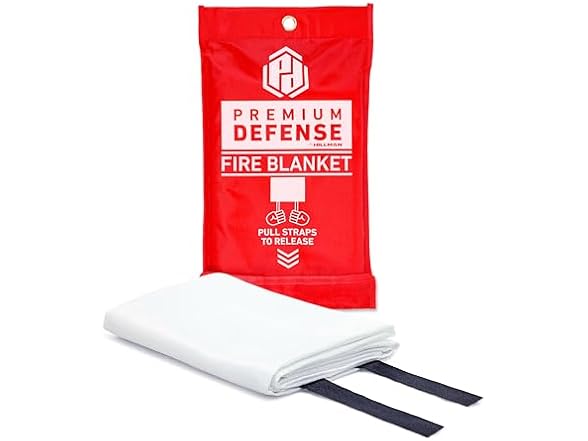 Premium Defense Fire Blanket, 40” x 40”