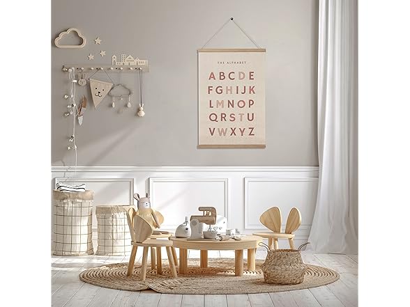 Bon et Beau Embroidered Framed Poster