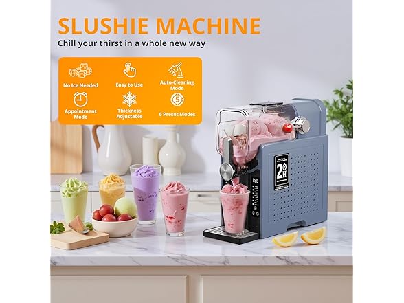 Sweet Slushie Machine and Ice Maker