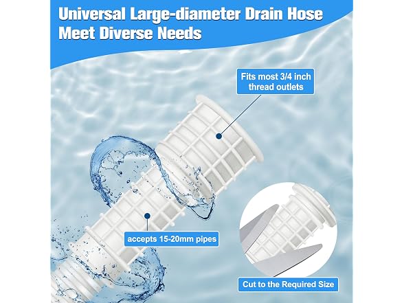 Saillong CON-106 Dehumidifier Drain Hose