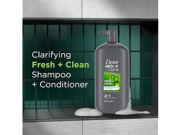 DOVE MEN + CARE 2 in 1 Shampoo and Conditioner