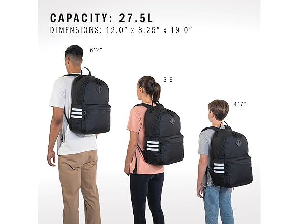 adidas 3-Stripe Classic Backpack
