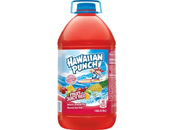 1CT Hawaiian Punch, Fruit Juicy Red, 128 Fl Oz Bottle - Gallery 3