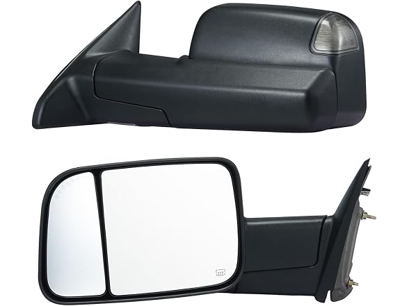 Towing Mirrors, for 2009-2018 Dodge Ram 1500