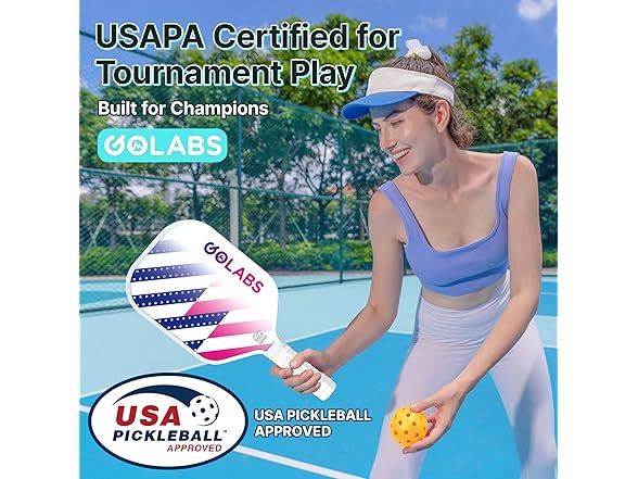 Golabs PB1 Pickleball Paddles Set of 2