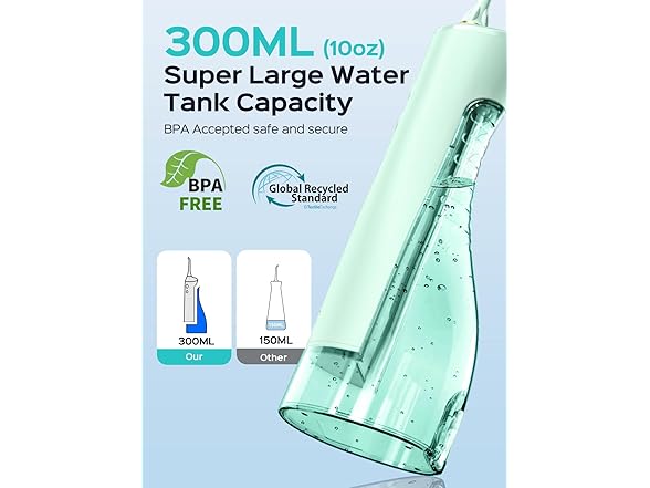 COSLUS E40 Portable Water Flosser