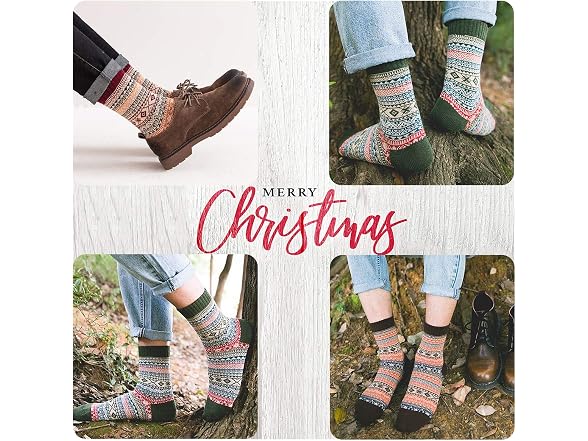 Heatuff Women (OS) Winter Wool Socks Soft Socks