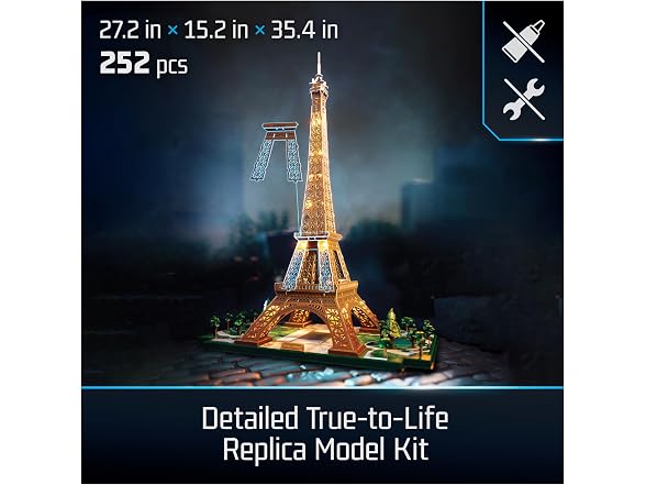 4D Build, Architect Series Eiffel Tower