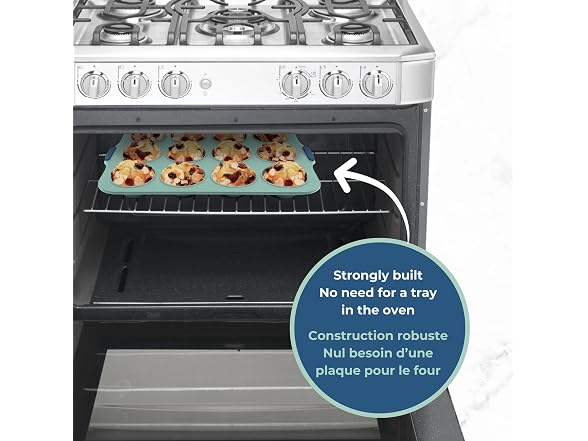 Starfrit 24-Cup Mini Muffin Pan Green
