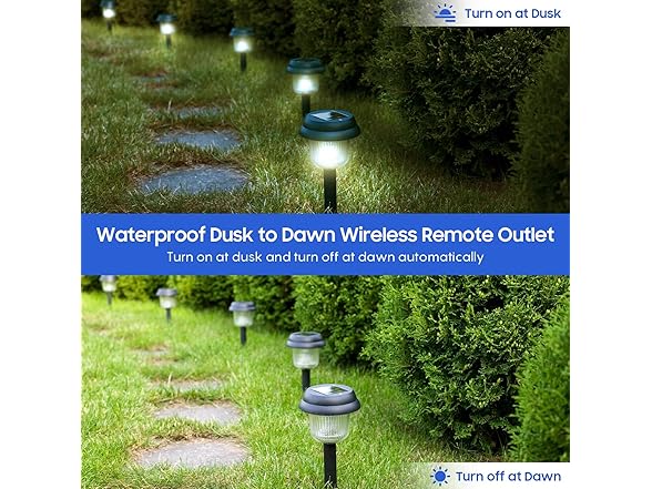 Dusk to Dawn Outdoor Timer Outlet