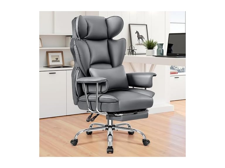 BESTFAIR W0893 Ergonomic Office Chairs Gray