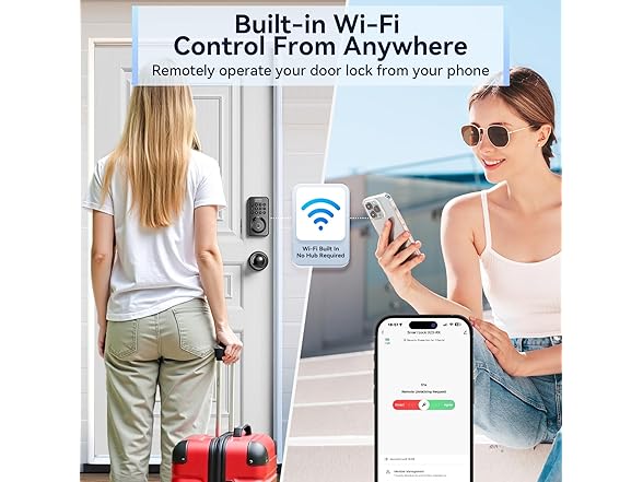 Ulecoce Keyless Entry Door Lock