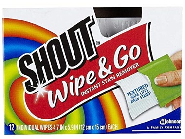 $3.99, Was $3.98 Shout Wipe & Go Instant Stain Remover dealfomo