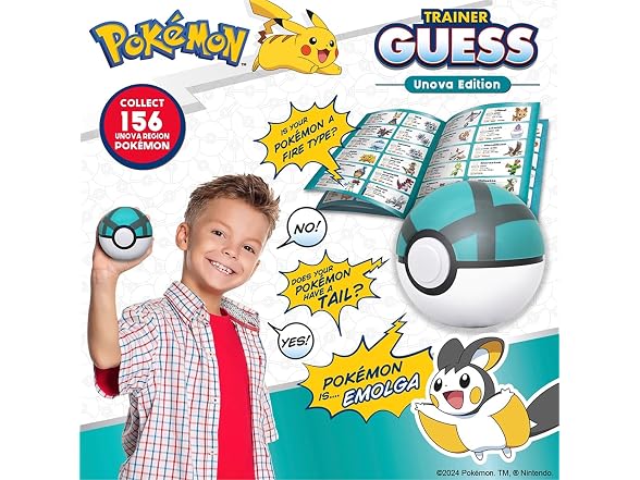 Pokemon Trainer Guess - Unova - Electronic Guessing Game