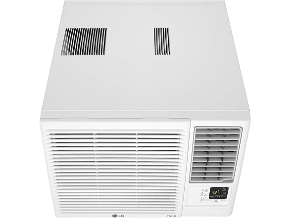 LG 23,000 BTU / 12,000 BTU Window AC | LW2423HRSM