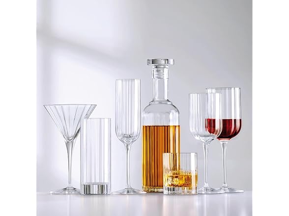 Luigi Bormioli Bach Red Wine Glasses, Set of 4
