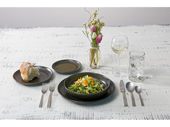 Fortessa Sound Stoneware, 8.25" Coupe Salad Plate (Set of 4)