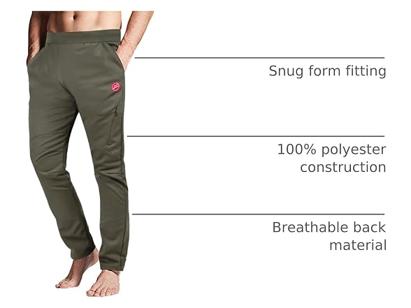 Souke Sports Men (L) Winter Cycling Pants