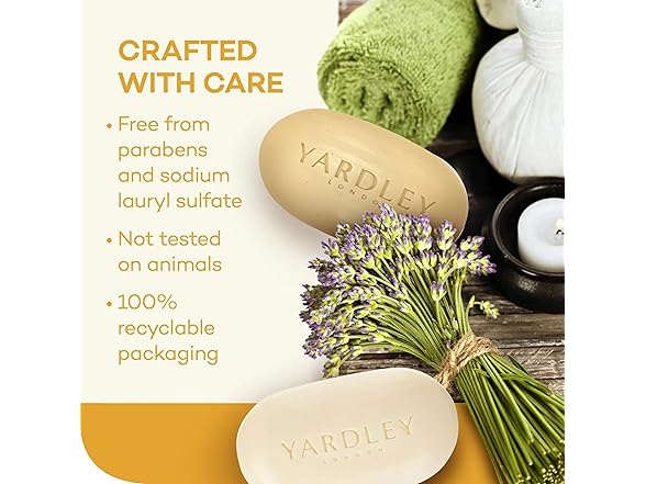 Yardley Oatmeal Soap 4oz 3pk