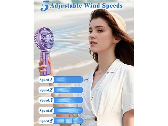DUOLZ Handheld Fan