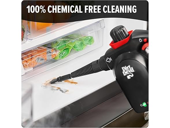 DirtDevil WD21000 DIRT DEVIL 7-IN-1 HANDHELD STEAMER PRESSU