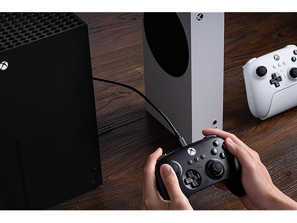 8BitDo Ultimate 3-Mode Controller, Hall Effect Joysticks, Pro Back Buttons, Wired Only for Xbox Series X|S & Xbox One, Compatibility with Apple, Windows & Android, Officially Licensed (Black) (Open Box)