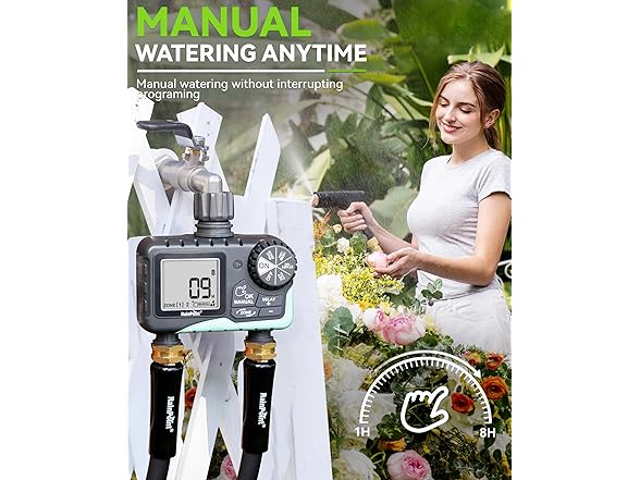 RAINPOINT 2 zone sprinkler timer