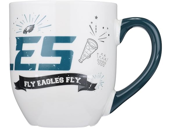  18oz Cheer Mug, Philadelphia Eagles