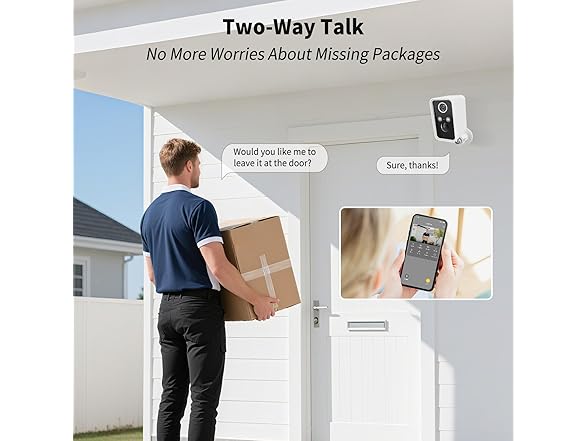 3-Link Solar Security Cameras