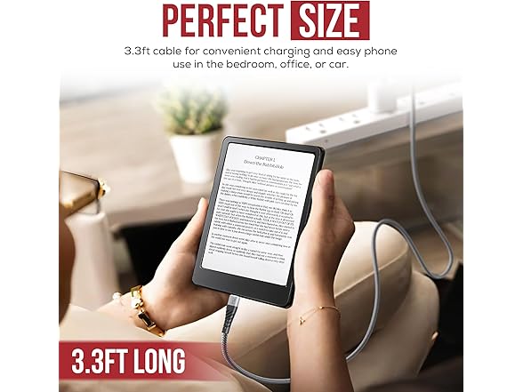 Jtek Micro USB Fast-Charging 3.3ft Cable