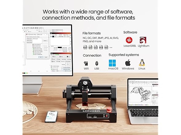 LONGER RAY5 Laser Engraver 3500mW High P