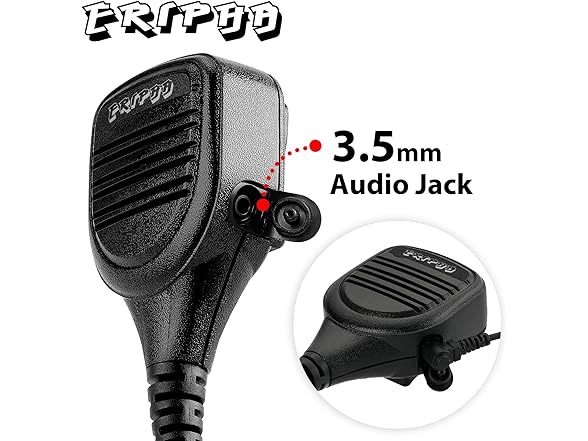 ERIPHA Two Way Radio Speaker Microphone for Motorola XPR Radios