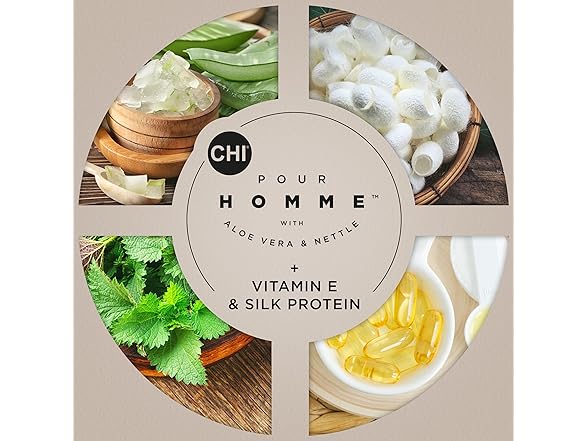 CHI Pour Homme 3-in-1 Cleansing Wash