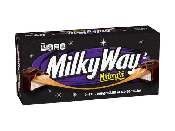 $18.99, Was $37.0752, 48% Off! Milky Way Dark Midnight Bars 1.76oz 24pk dealfomo
