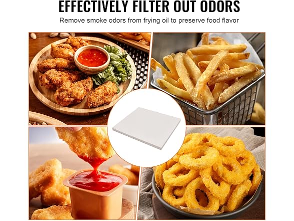 VEVOR Fryer Filter Paper 100-Pack
