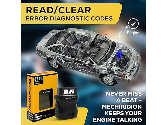 Mechiridion Bluetooth OBDII Scanner