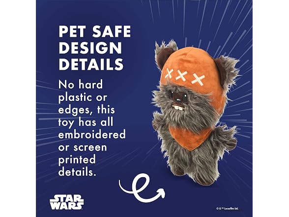 Star Wars Ewok Plush Rope Frisbee - Adorable 
