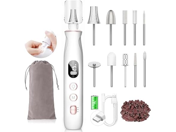 HSKAI Electric Nail File Drill