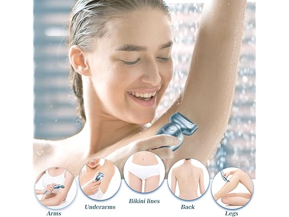 2 Pack Electric Razor for Women