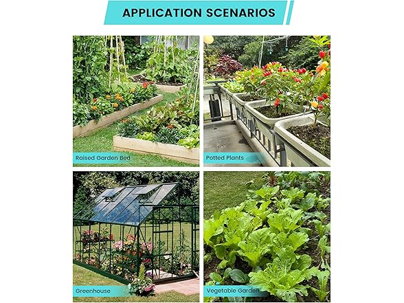 OVRAQ 230FT Drip Irrigation System Kit