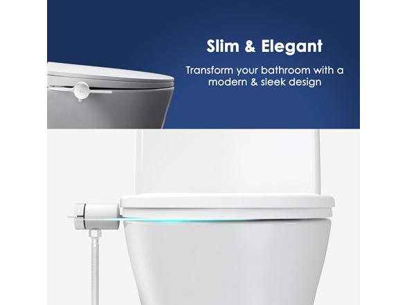 Inus M3 Bidet Attachment Dual Nozzle & Nozzle Guard