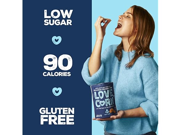LOVE CORN Variety Snack Pack 20 Bags