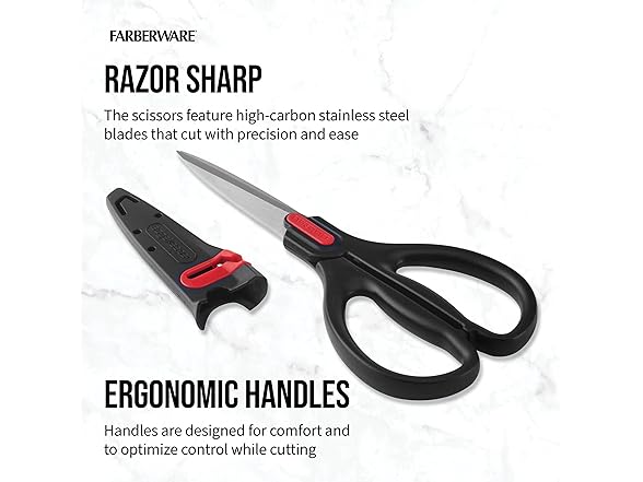 Farberware Self-Sharpening SS All-Purpose Shears