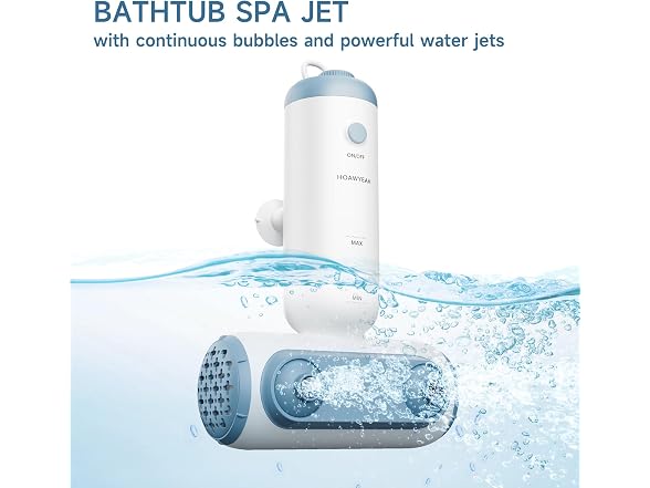 Portable Jets for Tub, Dual Mode Bubble